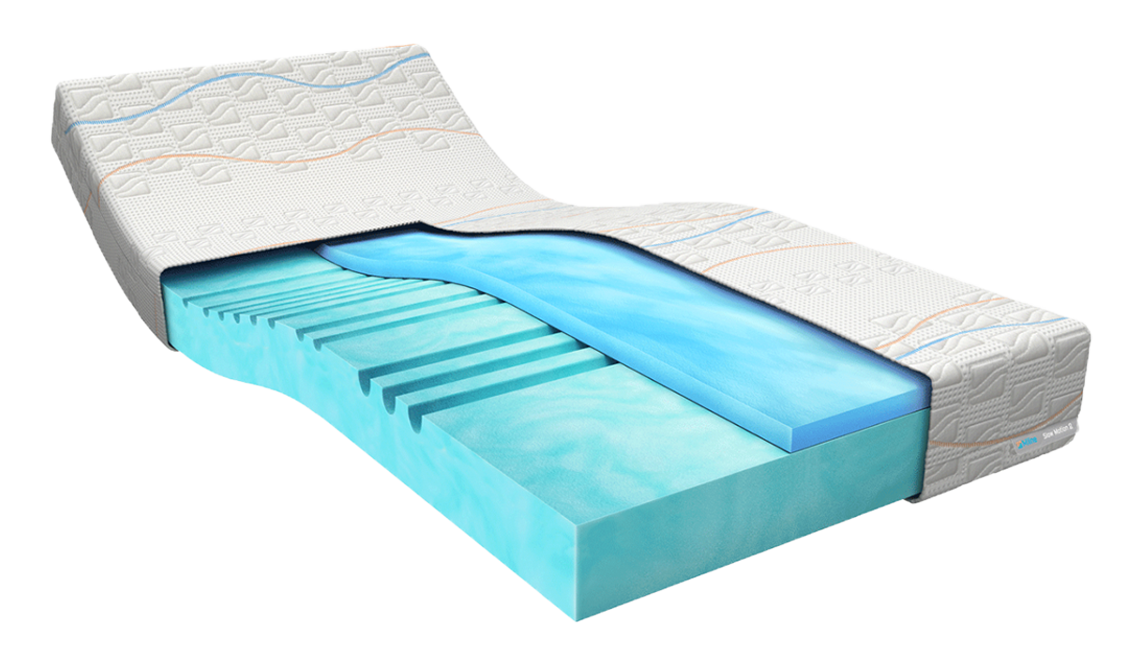 M line Traagschuim matras Slow Motion 2 100 x 220 cm