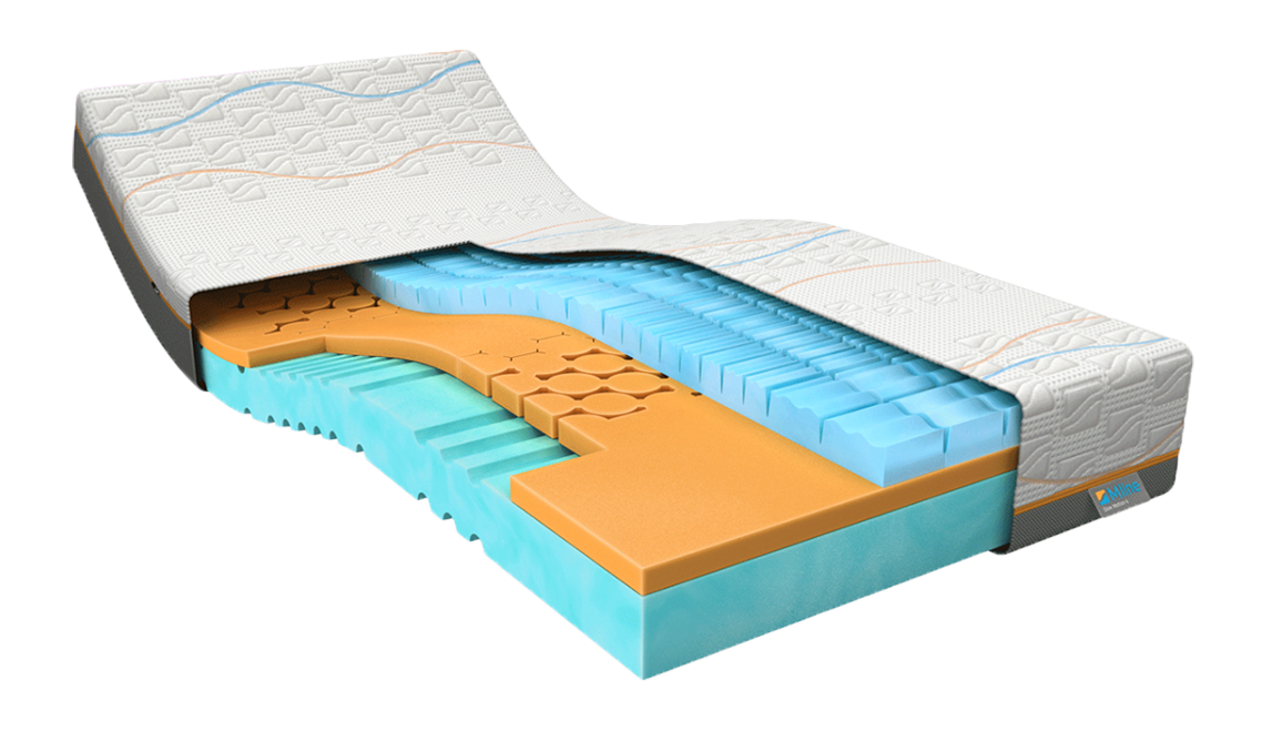 M line Traagschuim matras Slow Motion 4 90 x 190 cm