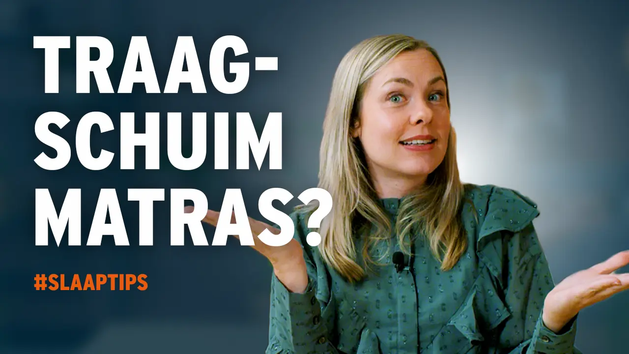 TRAAGSCHUIM MATRAS: Alles wat je MOET weten! | SLAAPTIPS van M line